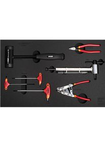 Unior, Werkzeugkoffer, 1600SOS21 (7 Teile)