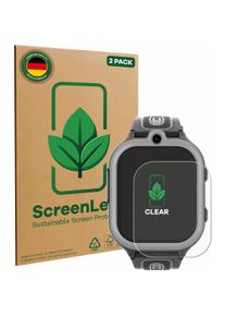 ScreenLeaf Schutzfolie f&uuml;r Valdus DF91 nachhaltiger Displayschutz Display Schutz Folie Klar Transparent, Smartwatch Schutzfolie, Transparent