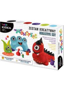Derform KIDEA Monster-Set aus selbsth&auml;rtendem Ton