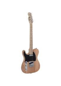 Dimavery TL-601 E-Gitarre LH (E-Gitarre, Natur), Gitarre