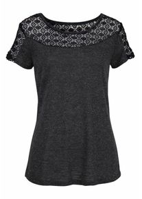 Vivance Kvinnor T-shirt antracit Storlek XS