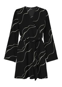 V&eacute;ro Moda VERO MODA, Kjole 'VMMERLE', Gr&aring; / Sort, St&oslash;rrelse 36