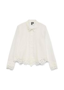 V&eacute;ro Moda VERO MODA, Bluse 'VMRoni', Hvid, St&oslash;rrelse L