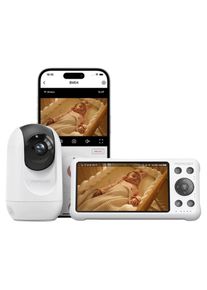 Momcozy Babyphone, Wei&szlig;, Kunststoff, Babysicherheit, Babyphones