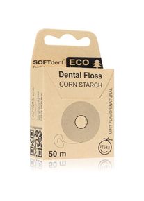 SOFTdent ECO Corn Starch dental floss Mint 50 m