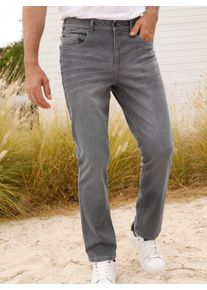 Catamaran Heren 5-pocketjeans met wassing in stone-grey-denim ,maat 48, Witt, 98% Katoen, 2% Elastan