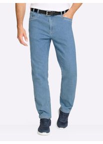 Marco Donati Heren 5-pocketjeans van katoenstretch in blue-bleached ,maat 48, Witt, 95% Katoen, 3% Polyester, 2% Elastan