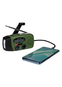 Thomson RT260 - Emergency Hand Crank Radio - Green - AM/FM - Mono - Gr&uuml;n