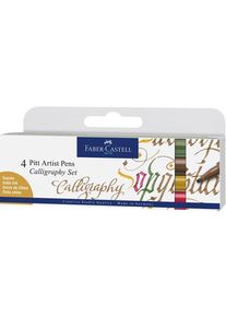Faber-Castell Tuschestift Pitt Artist Pen C 4x col.