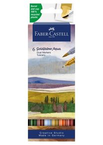 Faber-Castell Gofa Aqua Dual Marker Toskana 6x