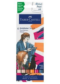 Faber-Castell Sketch Marker Gofa 6er Etui Manga
