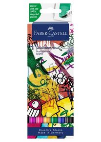 Faber-Castell Gofa Aqua Dual Marker Graffiti 6x