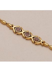 Holzkern Bracelets Femme or et noyer