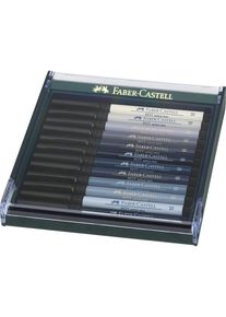 Faber-Castell Tuschestift Pitt Artist Pen B 12x grau