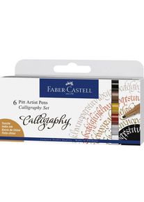 Faber-Castell Tuschestift Pitt Artist Pen C 6x