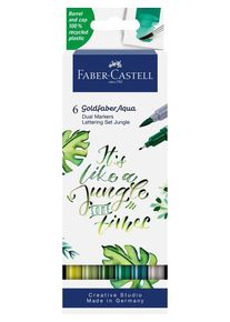 Faber-Castell Gofa Aqua Dual Marker Lettering Set Jung