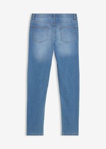 bonprix Dżinsy dziewczęce skinny fit, mid waist, niebieski, 164