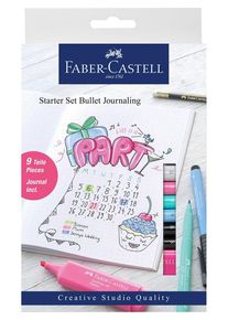 Faber-Castell Bullet Journaling Starter Set 9-teilig