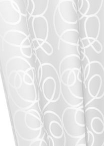 bonprix Przezroczysta roleta zwijana z nadrukiem, z poliestrem z recyklingu, biały, Wys./szer. 140/60 cm