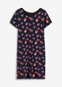 bonprix Femei Cămașă de noapte scurtă, 100% din bumbac organic, roz, 56/58