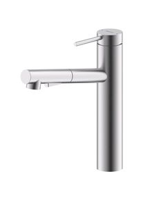 Bravat Toronto K&uuml;chenarmatur 3544278 mit Auszugsbrause, Edelstahl