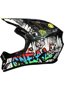 O Neal ONeal Backflip Rancid, bike helmet , color: Black/White/Red/Blue/Green , size: L