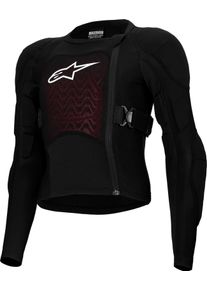 Alpinestars Bionic Plasma LT, chaqueta protectora youth , color: Negro/Blanco , tama&ntilde;o: M