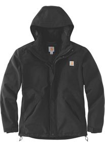 Carhartt Shoreline, textile jacket waterproof , color: Black , size: XXL