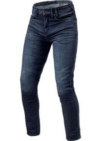 Revit Carlin, jeans , kleur: donkerblauw , maat: W28/L30
