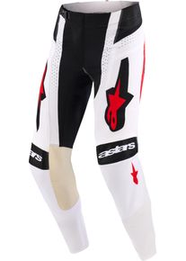 Alpinestars Techstar Knif, textile pants , color: White/Black/Red/Blue , size: 38