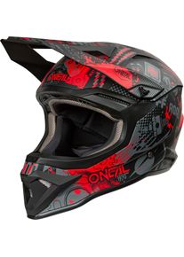 O Neal ONeal 1SRS Vibrant S26, motocross helmet , color: Matt Black/Red , size: XXL