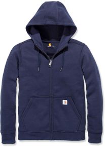 Carhartt Clarksburg, zip hoodie women , color: Dark Blue , size: XL