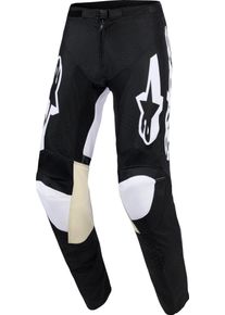 Alpinestars Racer Air Riway, textile pants , color: Black/White , size: 36