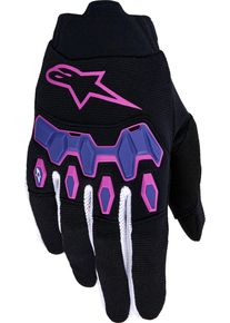 Alpinestars Full Bore V2, gloves , color: Black/Purple/Pink , size: XXL