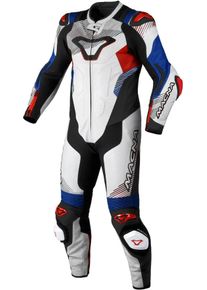 Macna Armadyl, leather suit 1pcs. , color: White/Red/Blue/Black , size: 46