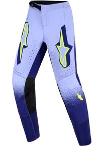 Alpinestars Supertech Scenz, textile pants youth , color: Purple/Light Purple/Neon-Yellow , size: 26