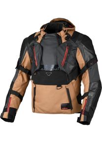 Macna Tryton, textile jacket waterproof , color: Black , size: S