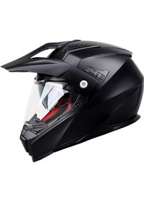 Vito Molino Solid, adventure helmet , color: Matt-Black , size: XL