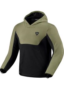 Revit Andon Hoodie, textile jacket , color: Black/Olive , size: M