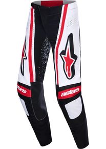 Alpinestars Techstar Nomur, textile pants , color: Black/White/Red , size: 34