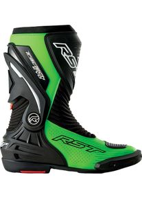 RST TracTech Evo D3O, boots perforated , color: Black/Neon-Green , size: 43 EU