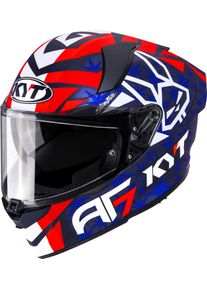 KYT R2R Max Fernandez 2025 Replica, full face helmet , color: Matt Blue/Red/White , size: M