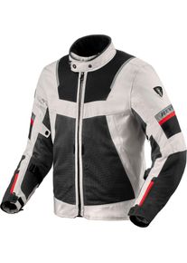 Revit Tornado 4 H2O, textile jacket waterproof , color: Light Grey/Black , size: 3XL