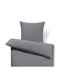 Tchibo - Pościel bawełniana premium - kolor: szary
