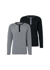 Tchibo - Koszulki od piżamy - dla pan&oacute;w - rozmiar XXL 60/62 - kolor: szary