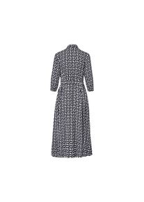 Tchibo - Wzorzysta sukienka koszulowa - dla pań - rozmiar 40 - kolor: biały/niebieski/z nadrukiem