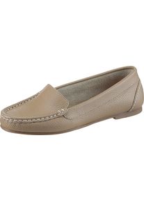 Heine Dames instapper camel Maat 37