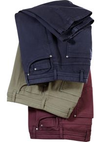 Heren 5-pocketjeans van twill marine Maat 62