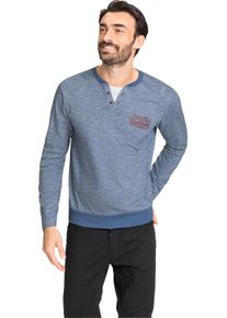 Catamaran Panska Tričko, dlh&eacute; ruk&aacute;v, 2v1 Denim blue-&scaron;kvrnit&eacute; veľkosť 56/58