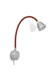 less n more less&rsquo;n&rsquo;more ATHENE Applique murale avec c&acirc;ble d&rsquo;alimentation, LED, A-BWL2-V-KA-FTR,